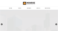 Desktop Screenshot of monroeinvestmentpartners.com